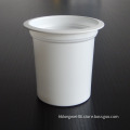 5oz yogurt cup pp 140ml sealing cupclear and white cup